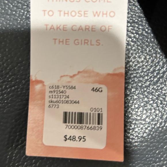 NWT Comfort Bliss Modern Cacique collection bra 46G nude color - Picture 2 of 3